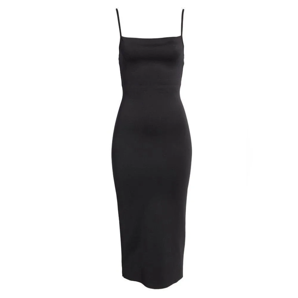 Spaghetti Scuba Midi DressGOOD AMERICAN size XL (4) - Picture 5 of 5